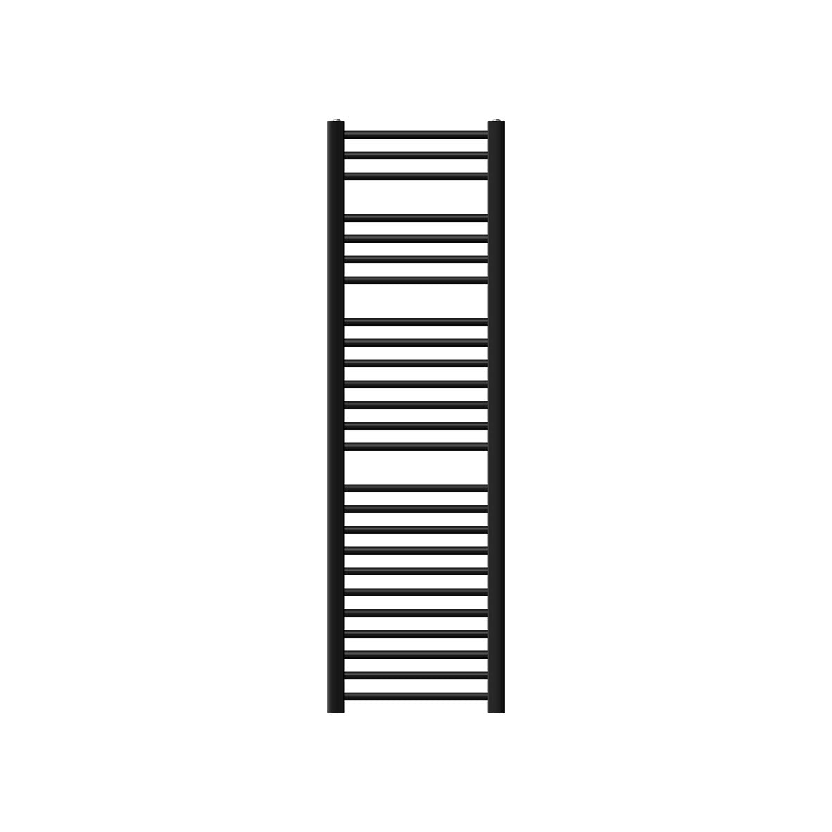 ECD Germany Heizungen sèche-serviettes 400x1500 mm noir mat droit