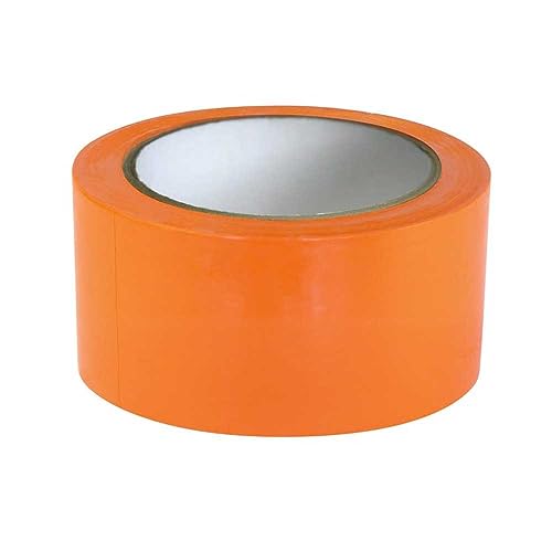 Shop-Story ruban adhésif chantier PVC orange 33 m x 50 mm
