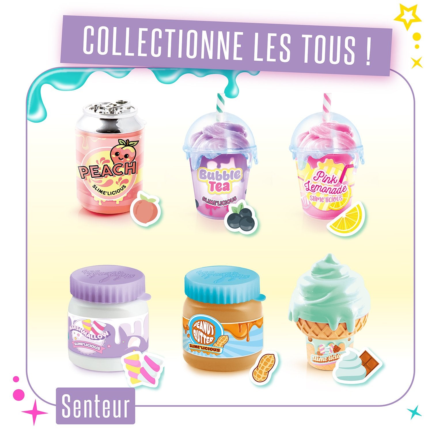 Stokomani Slimelicious Slime Shaker kit slime enfant