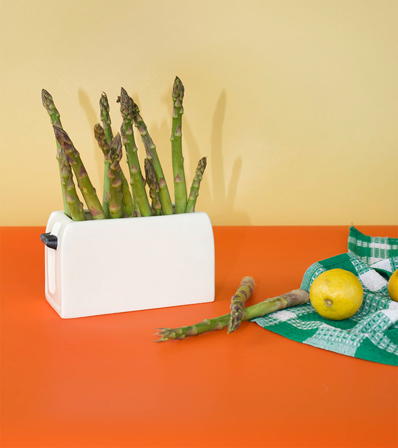 L'avant gardiste Table Fun pot rangement Toaster brunch