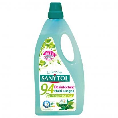 Sanytol nettoyant désinfectant sols eucalyptus menthe
