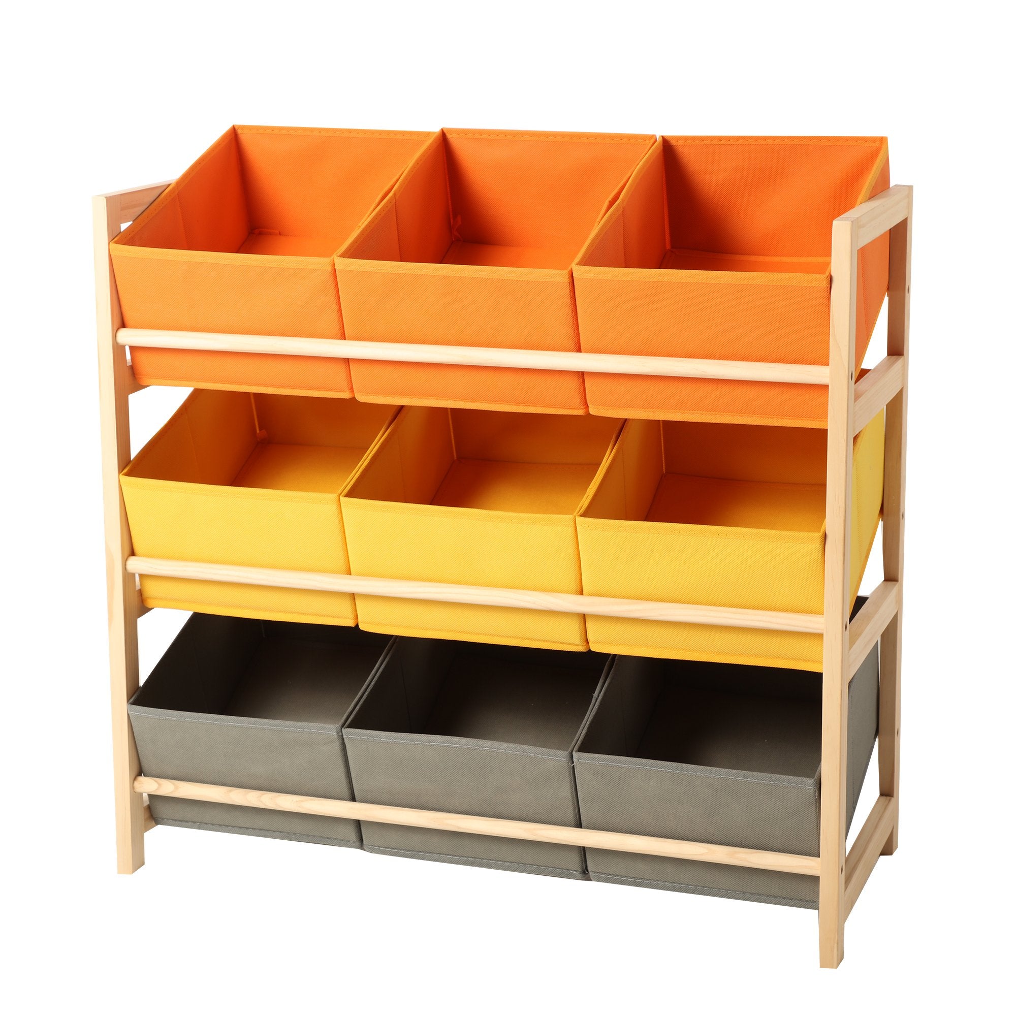 Stokomani Maison Meuble de rangement 9 bacs chambre enfant
