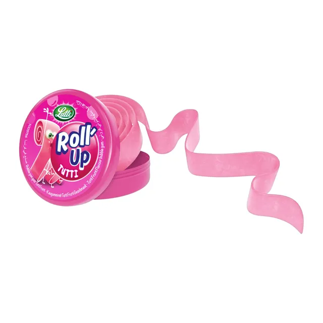 Stokomani Roll up tutti chewing-gum tutti frutti sucré