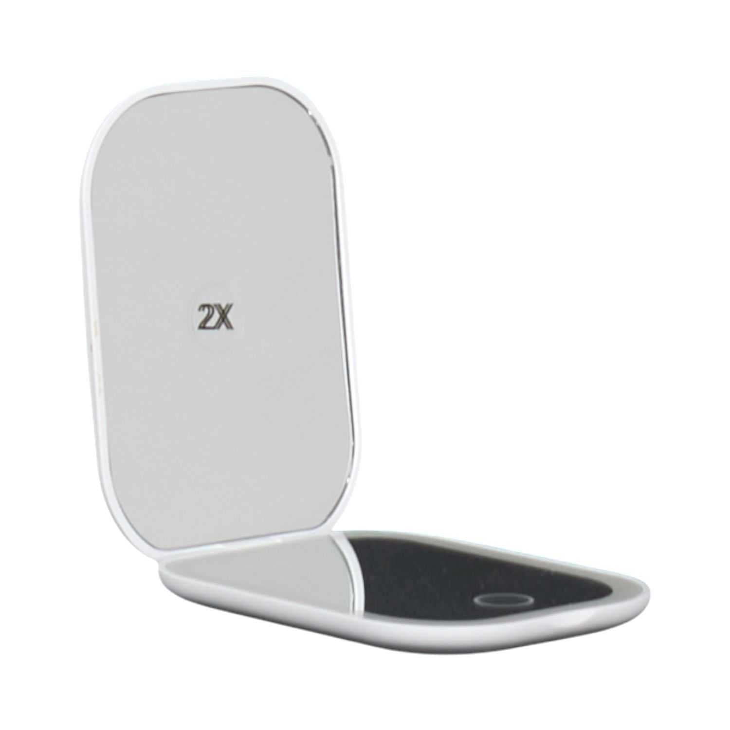 Stokomani Beauté Miroir LED de Sac Rechargeable Compact