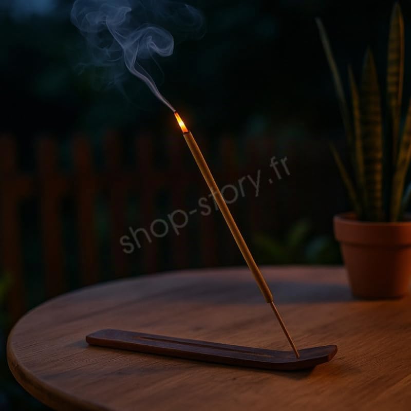 Shop-Story Maison encens géant citronnelle 60 bâtons 40 cm anti-moustique