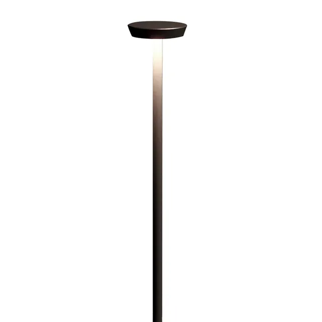 Red Deco Pin Mini borne solaire alu 94cm blanc chaud