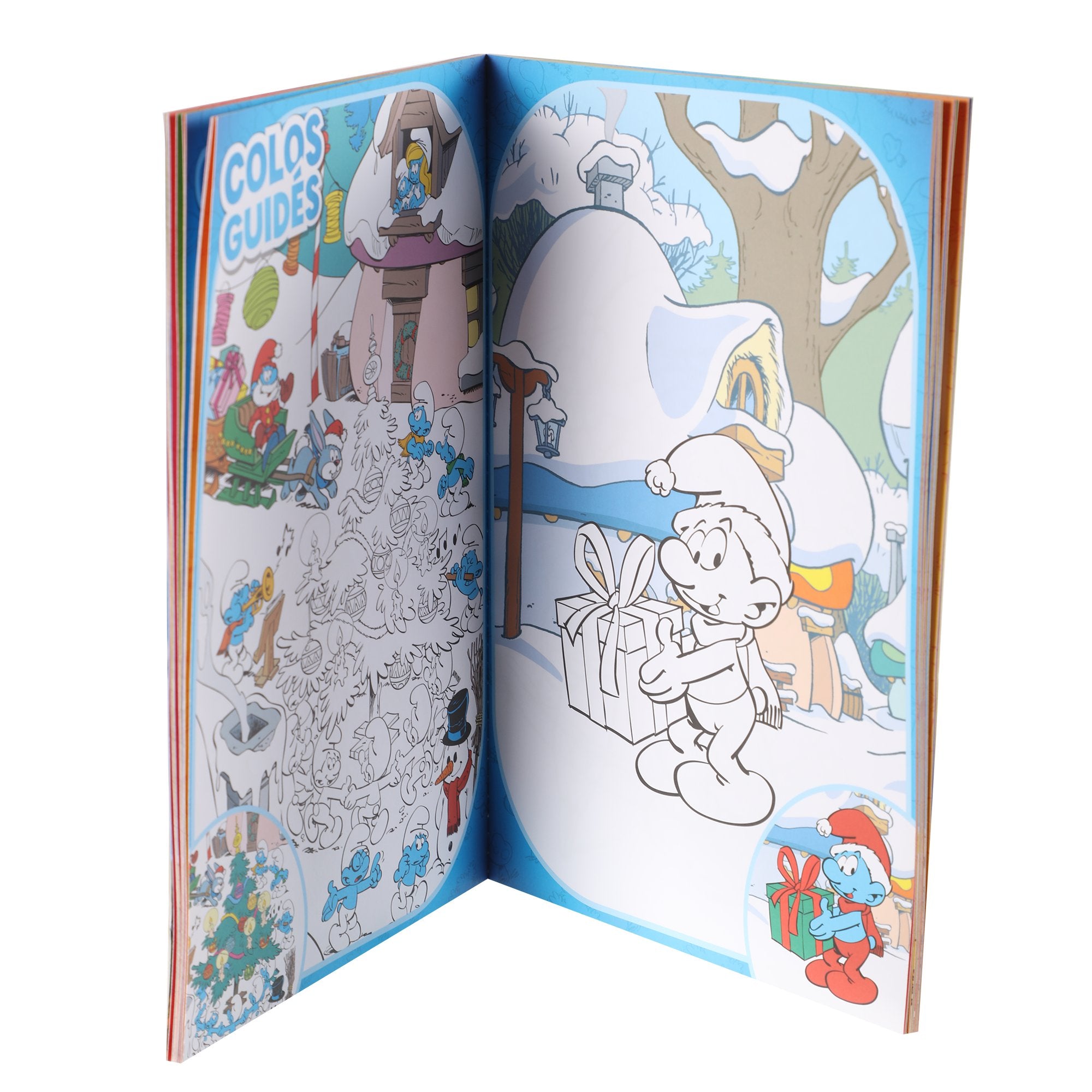 Stokomani Schtroumpfs Colos à gogo coloriage enfant