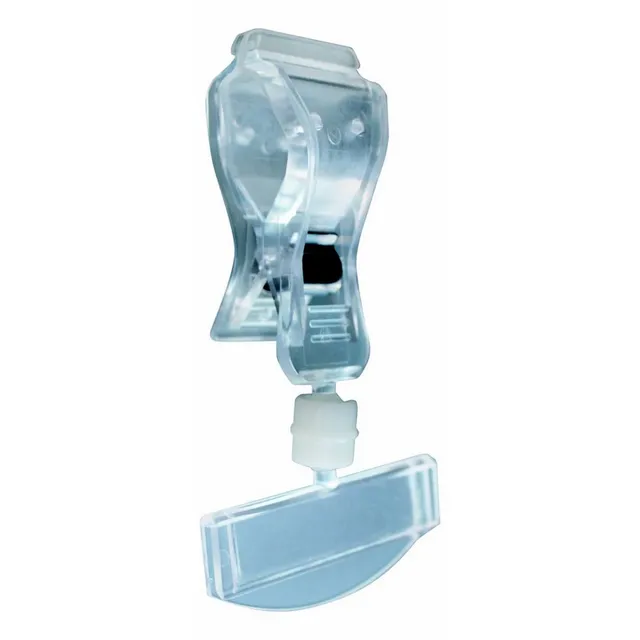 Safe Tool Fournitures de bureau 25 pinces porte-étiquettes métal