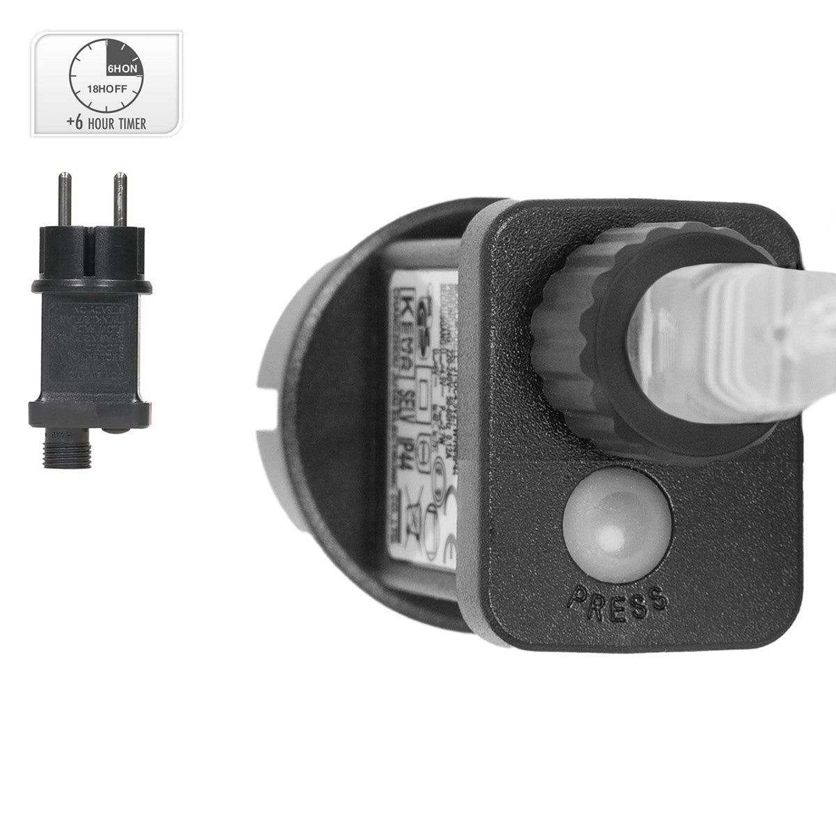 ECD Germany Haus & Wohnen Cœur LED 46 cm 720 LED timer