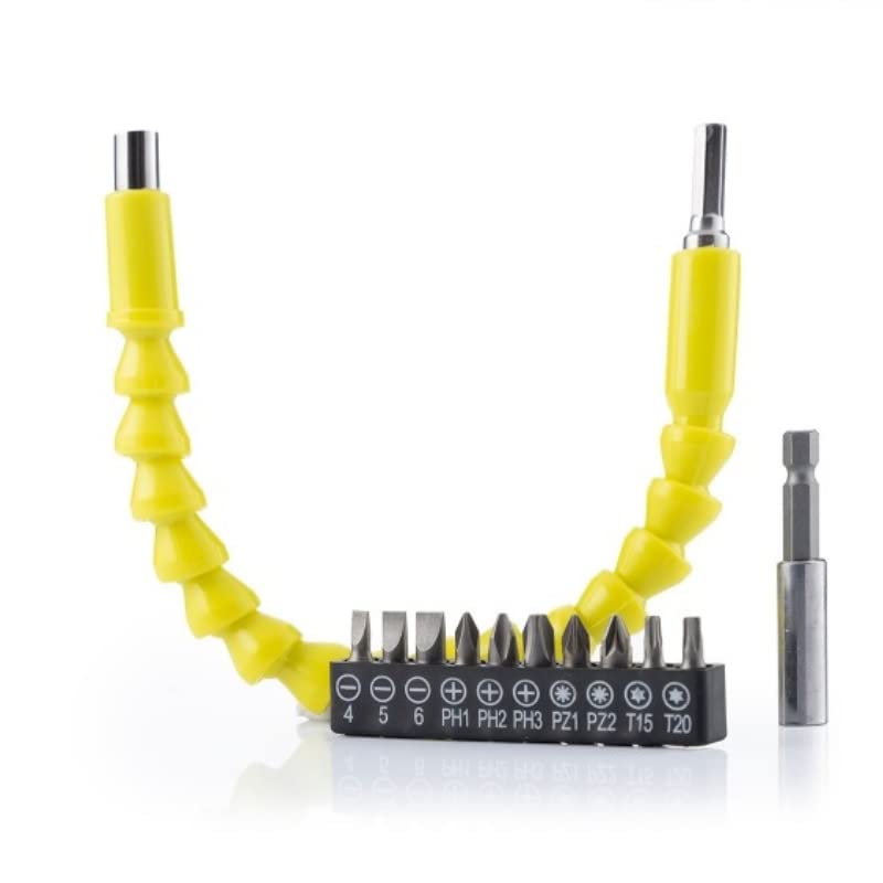 Shop-Story Drillex Rallonge Flexible 360° Magnétique 10 Embouts