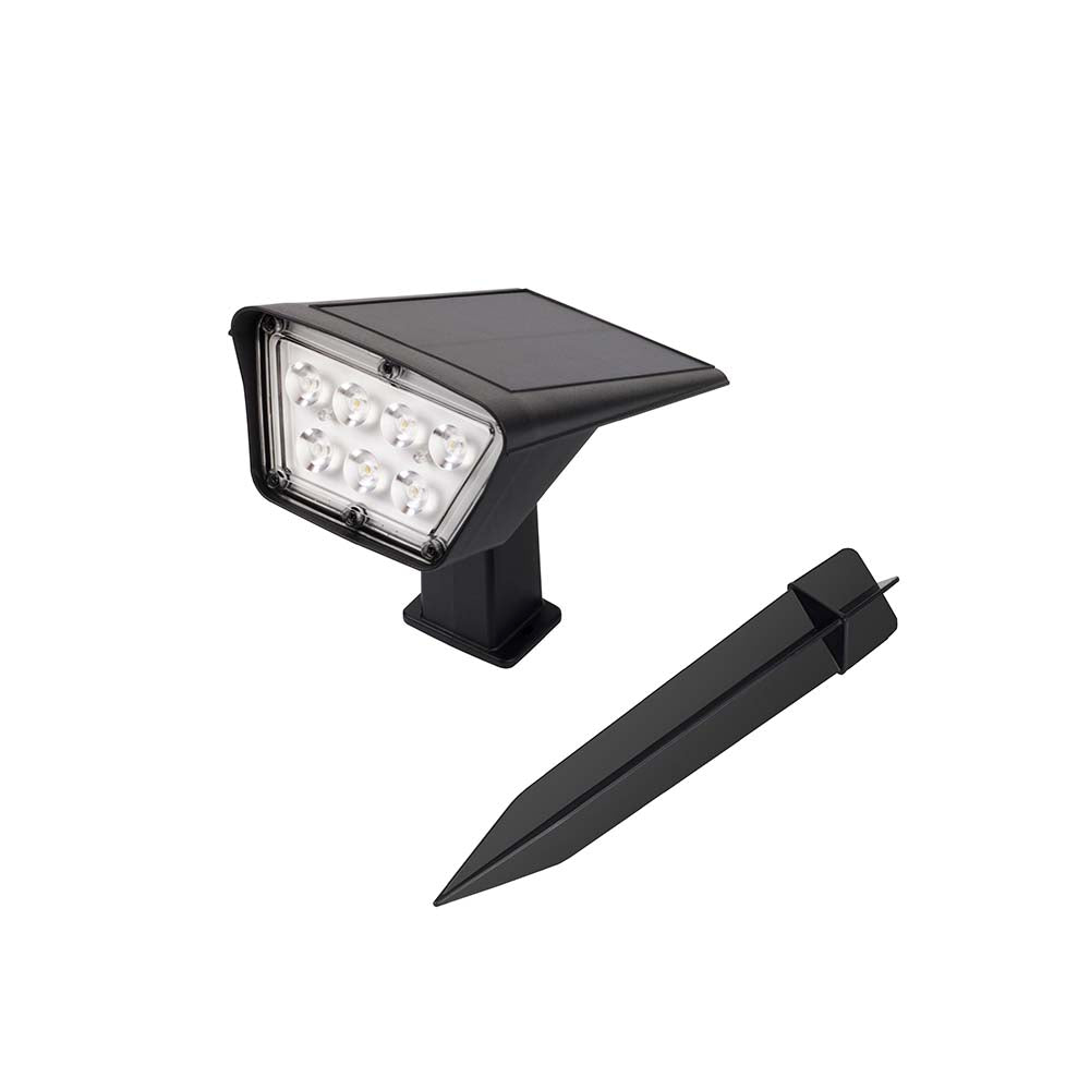 Red Deco Curtis lot 4 spots solaires LED blanc dimmable 31 cm