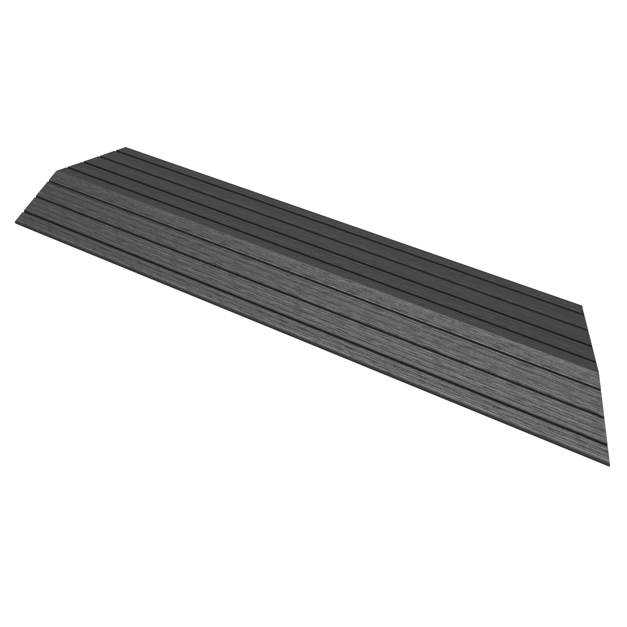 ECD Germany Garten baguette WPC marron clair angle gauche