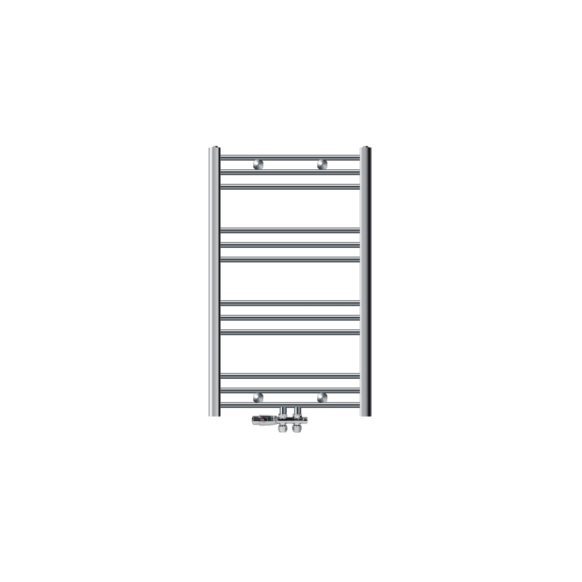 ECD Germany Heizungen radiateur salle de bain chrome 600x800 cintré