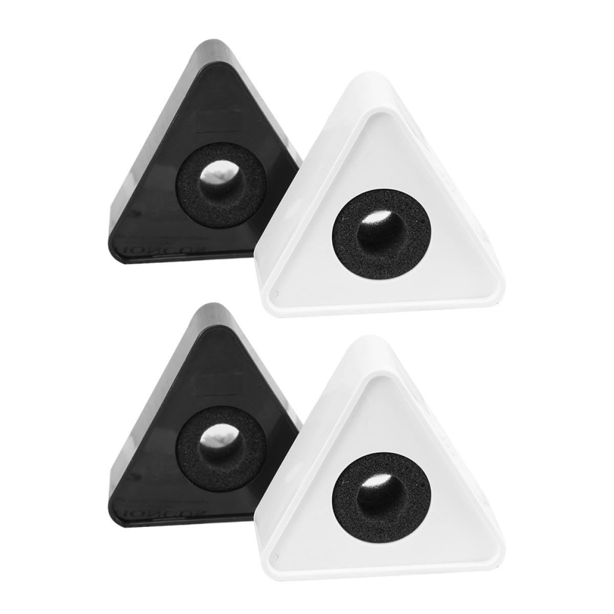 Milisten Drapeau Micro Triangle ABS 4 Pièces Interview