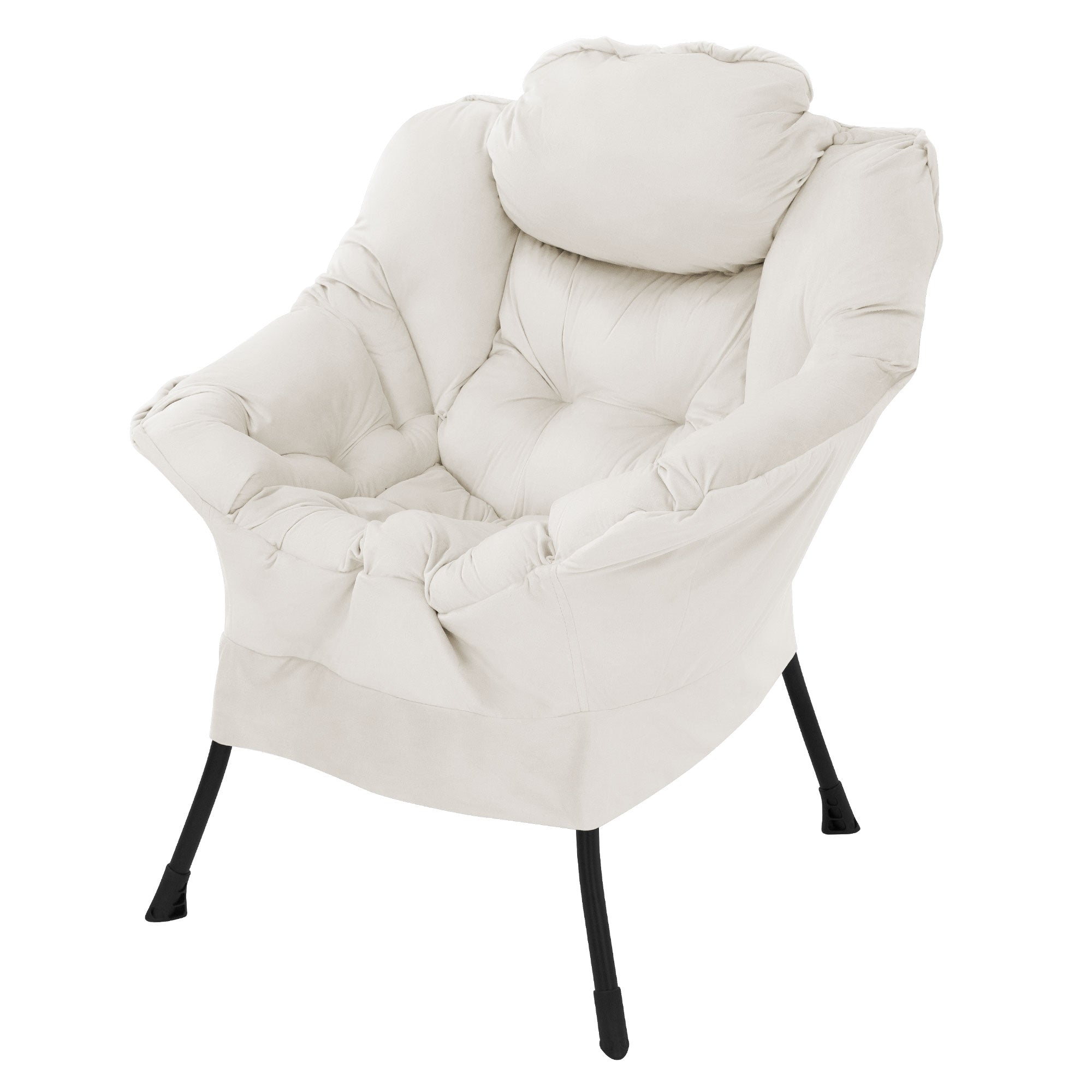 ECD Germany Möbel Fauteuil relax anthracite accoudoirs