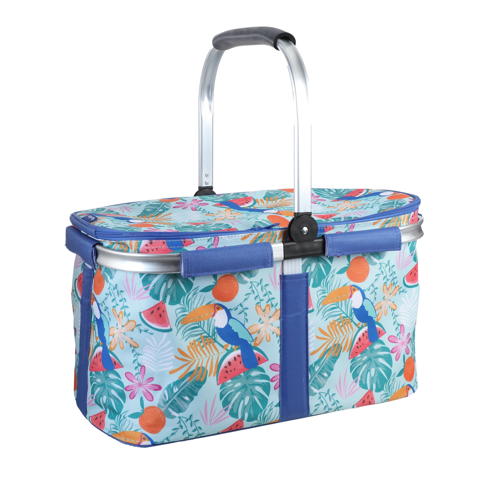 Stokomani Voyage Panier Isotherme 30L Imprimé Pique-Nique