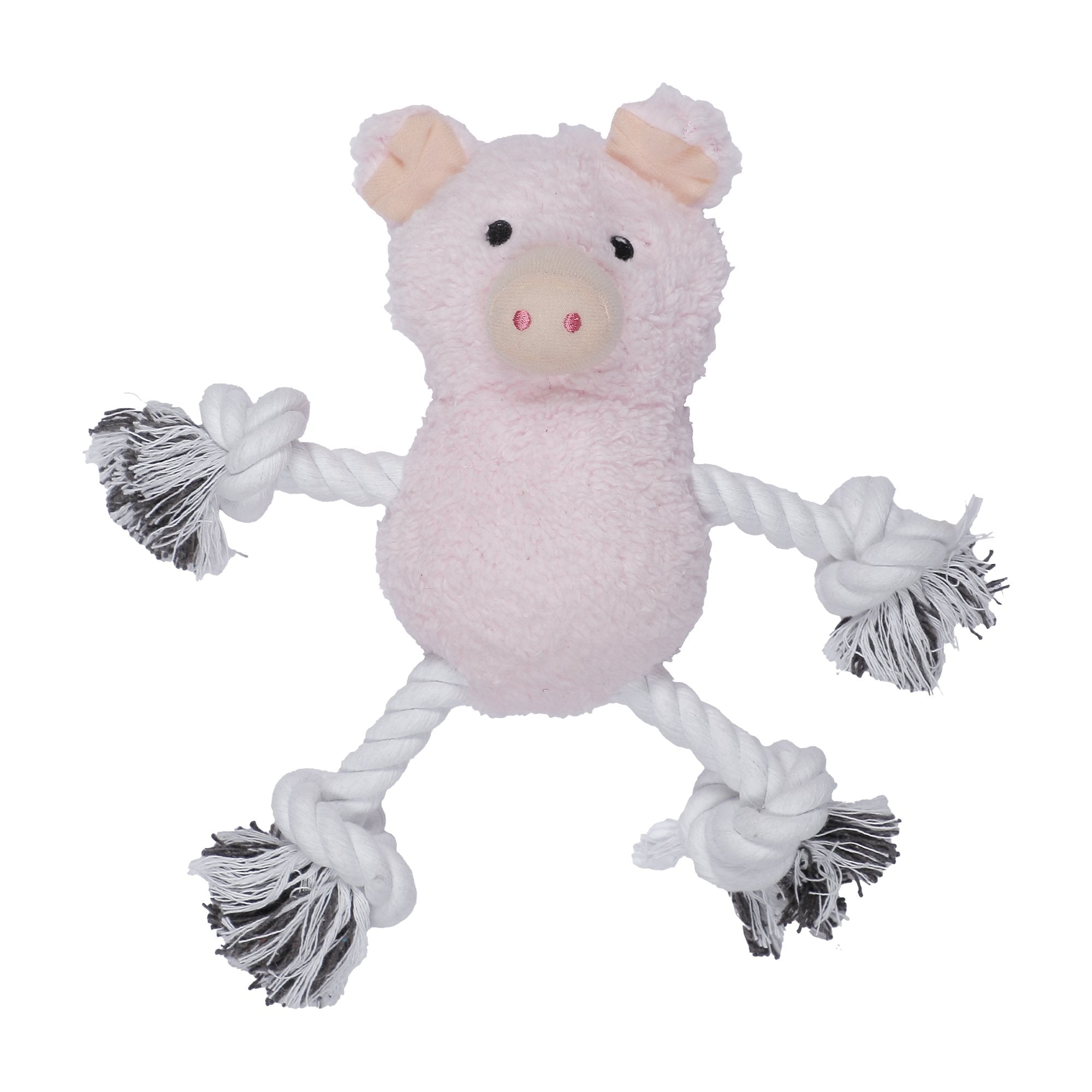 Stokomani Animalerie jouet chien bonhomme corde 20x30 cm