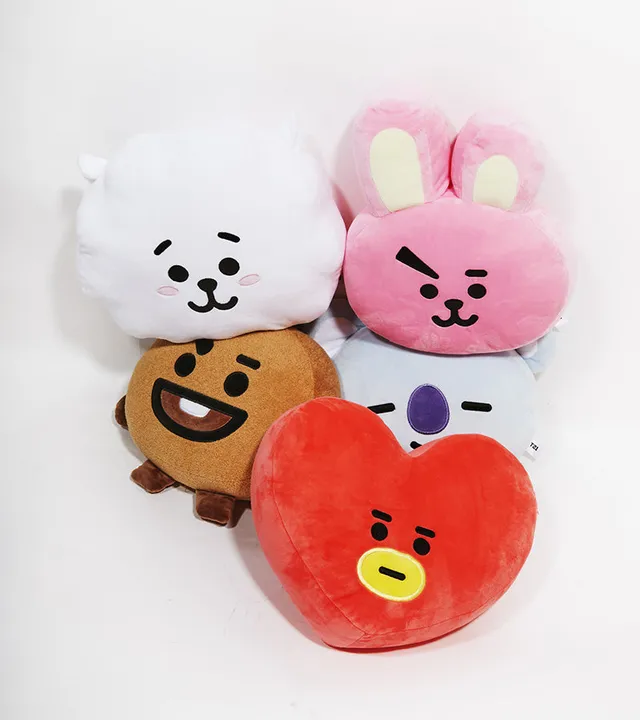L'avant gardiste BT21 Peluche-coussin MANG chambre lit