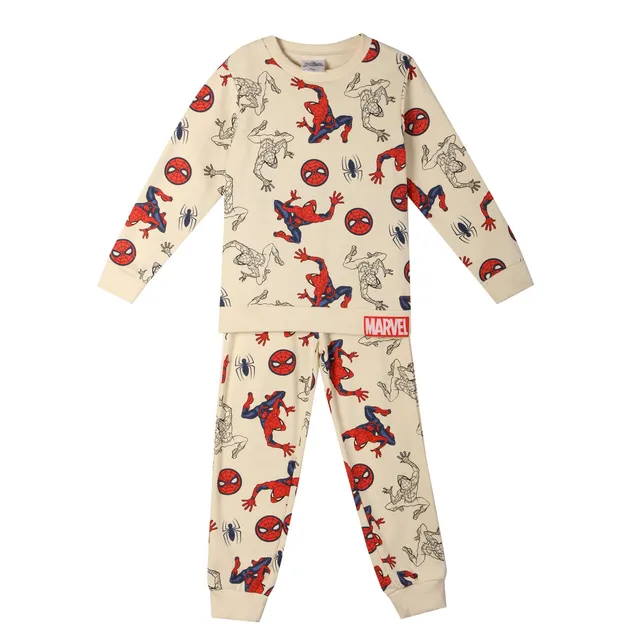Marvel ensemble sweat jogging beige enfant