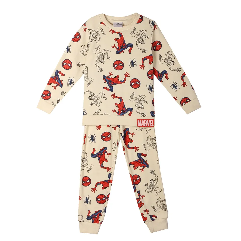 Marvel ensemble sweat jogging beige enfant