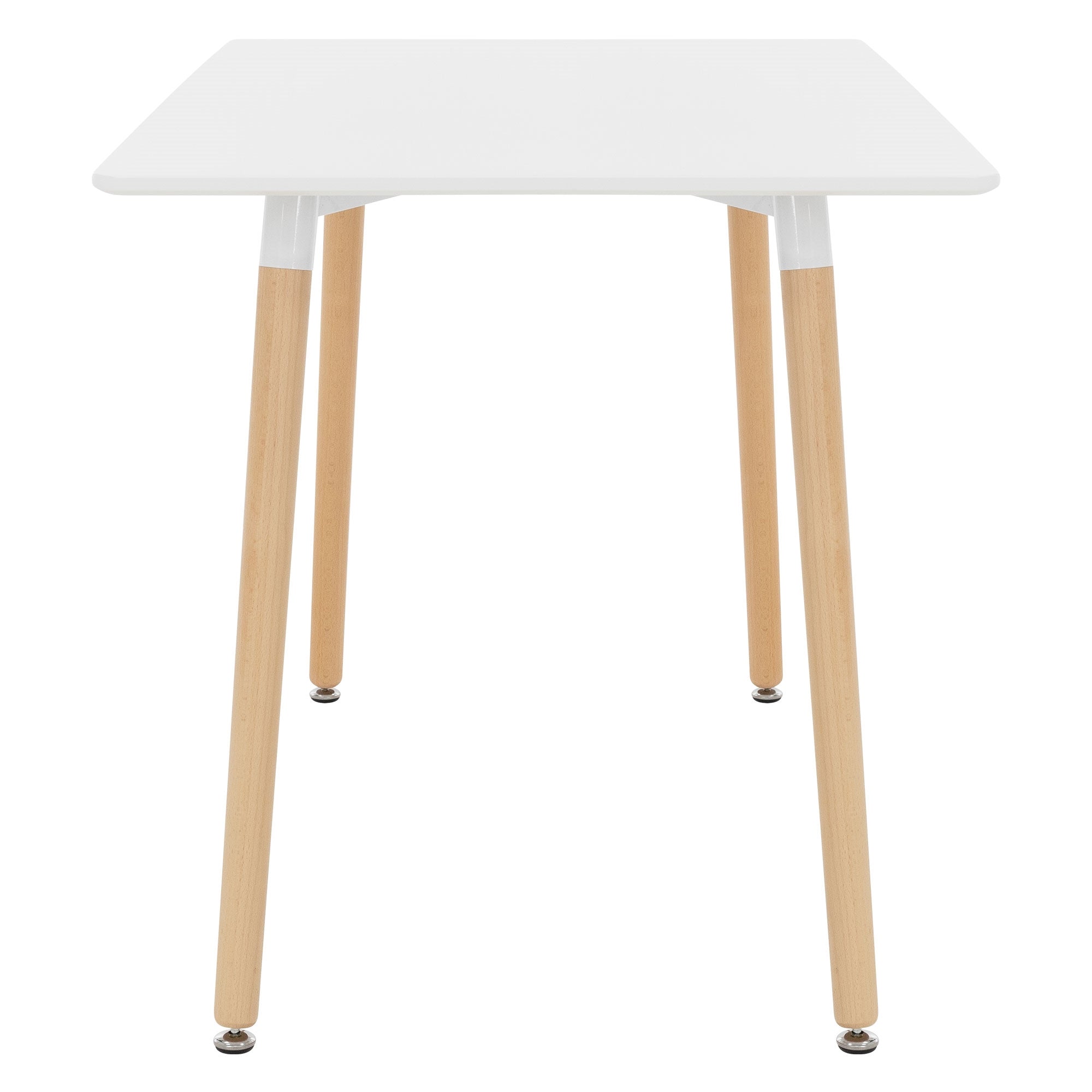 ECD Germany Möbel table salle à manger 120x70 noire fixe