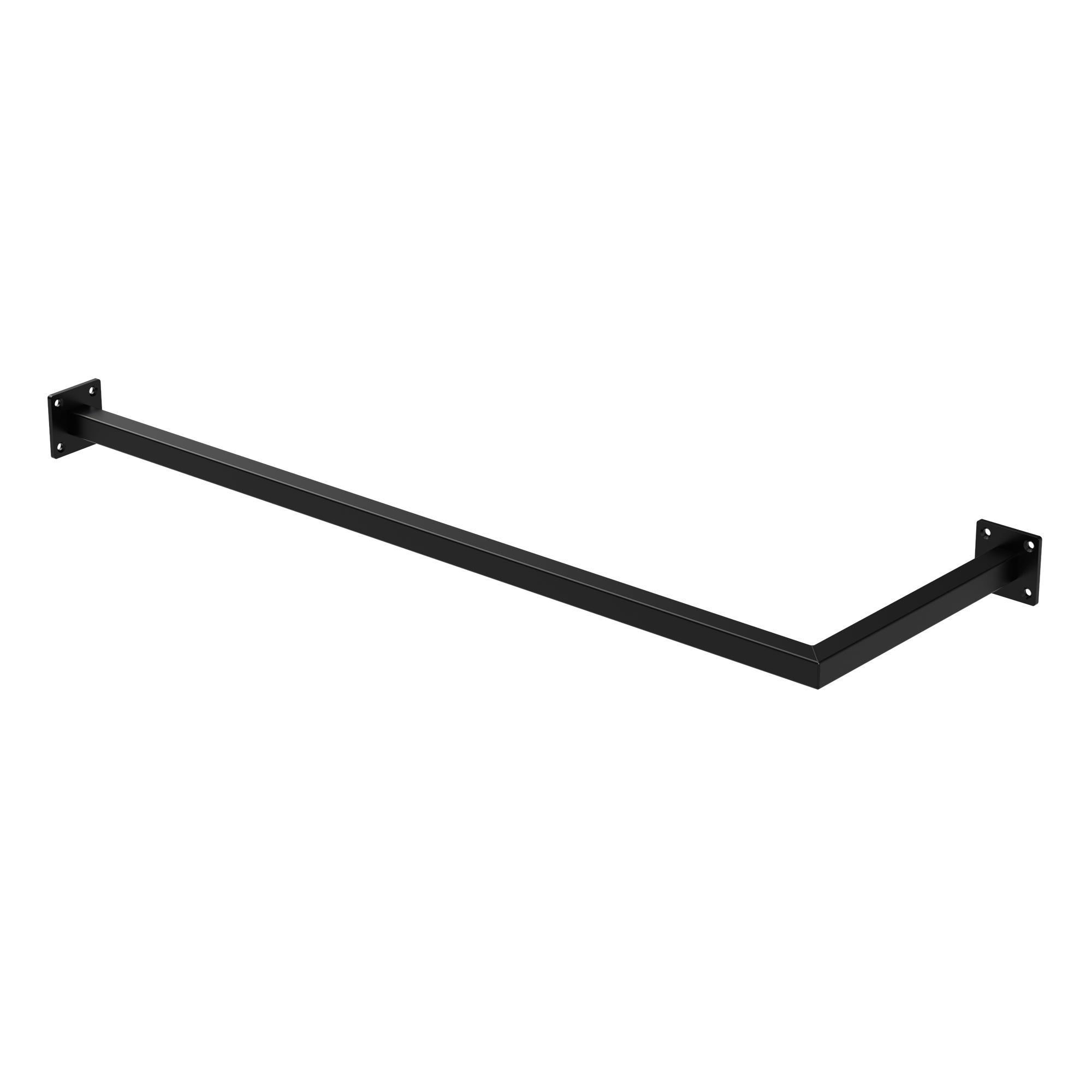 ML-Design 30x110 tringle penderie angle noire acier