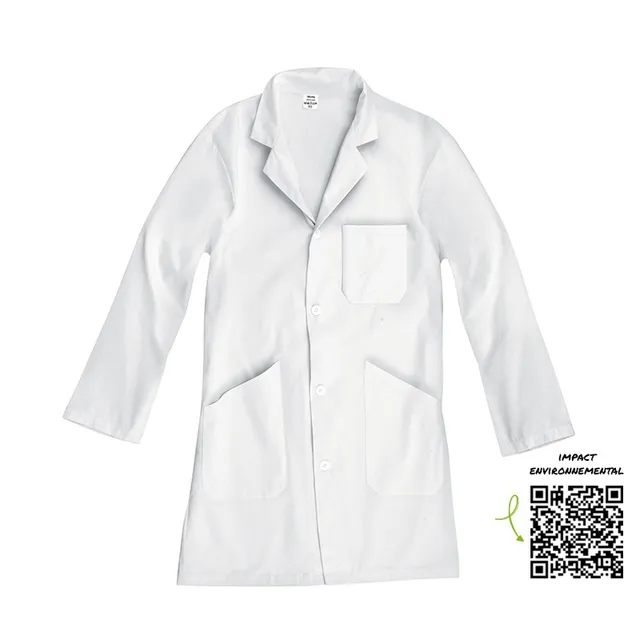 Safe Tool Services généraux blouse blanche XS boutons 190 g/m²