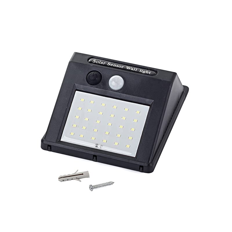 Shop-Story Maison Solarna Applique Murale Solaire 30 LED Noire