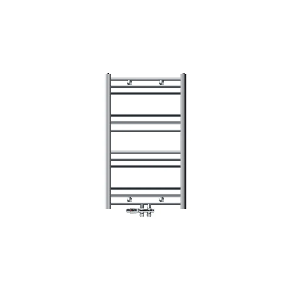 ECD Germany Heizungen radiateur salle de bain chrome 600x800 cintré