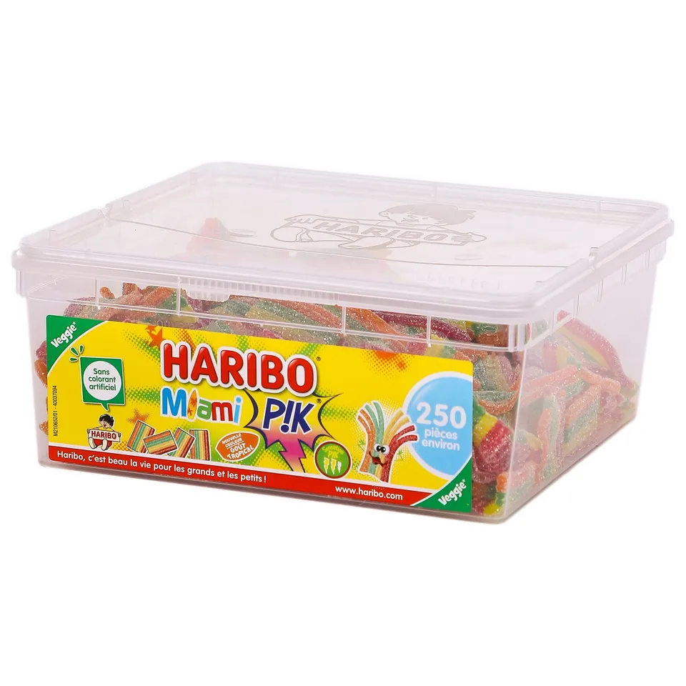 Stokomani Épicerie bonbons Miami piquants fruités 1 kg