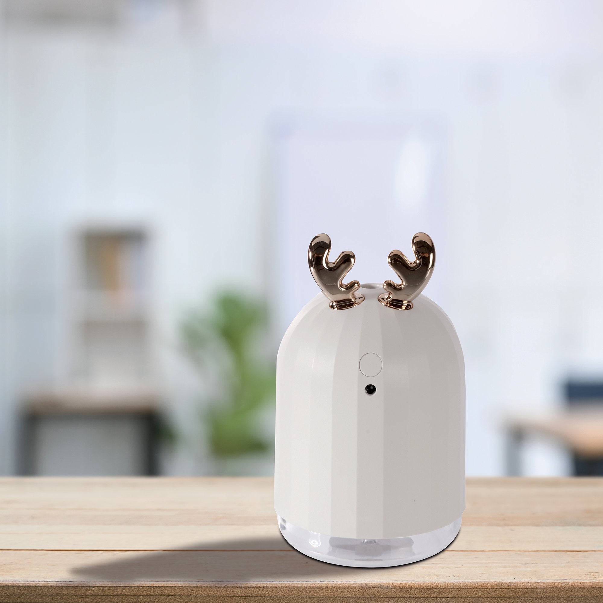 Stokomani Maison Cerf humidificateur d'air 220 ml huiles essentielles