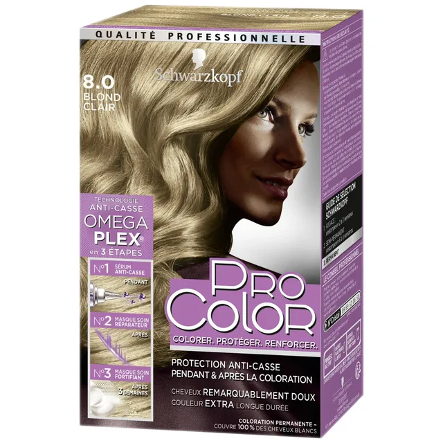Pro Color 8.0 coloration permanente nude blonde