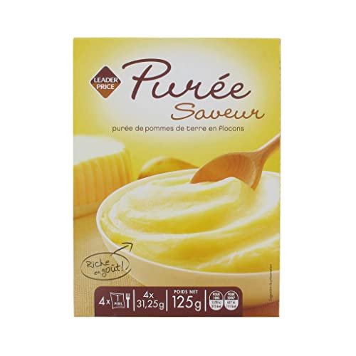 Leader Price Purée pommes de terre flocons 125g