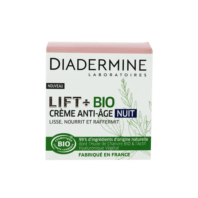 Stokomani Lift+ Bio crème nuit anti-âge bio raffermissante