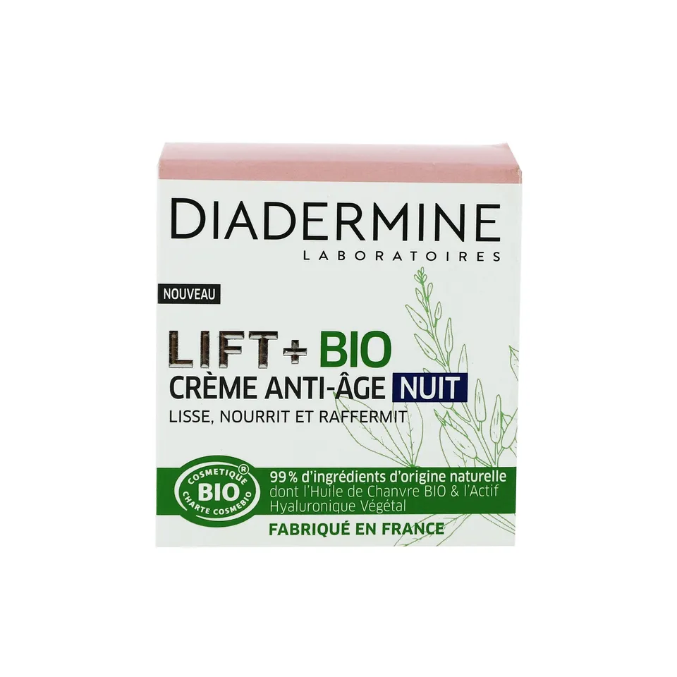 Stokomani Lift+ Bio crème nuit anti-âge bio raffermissante