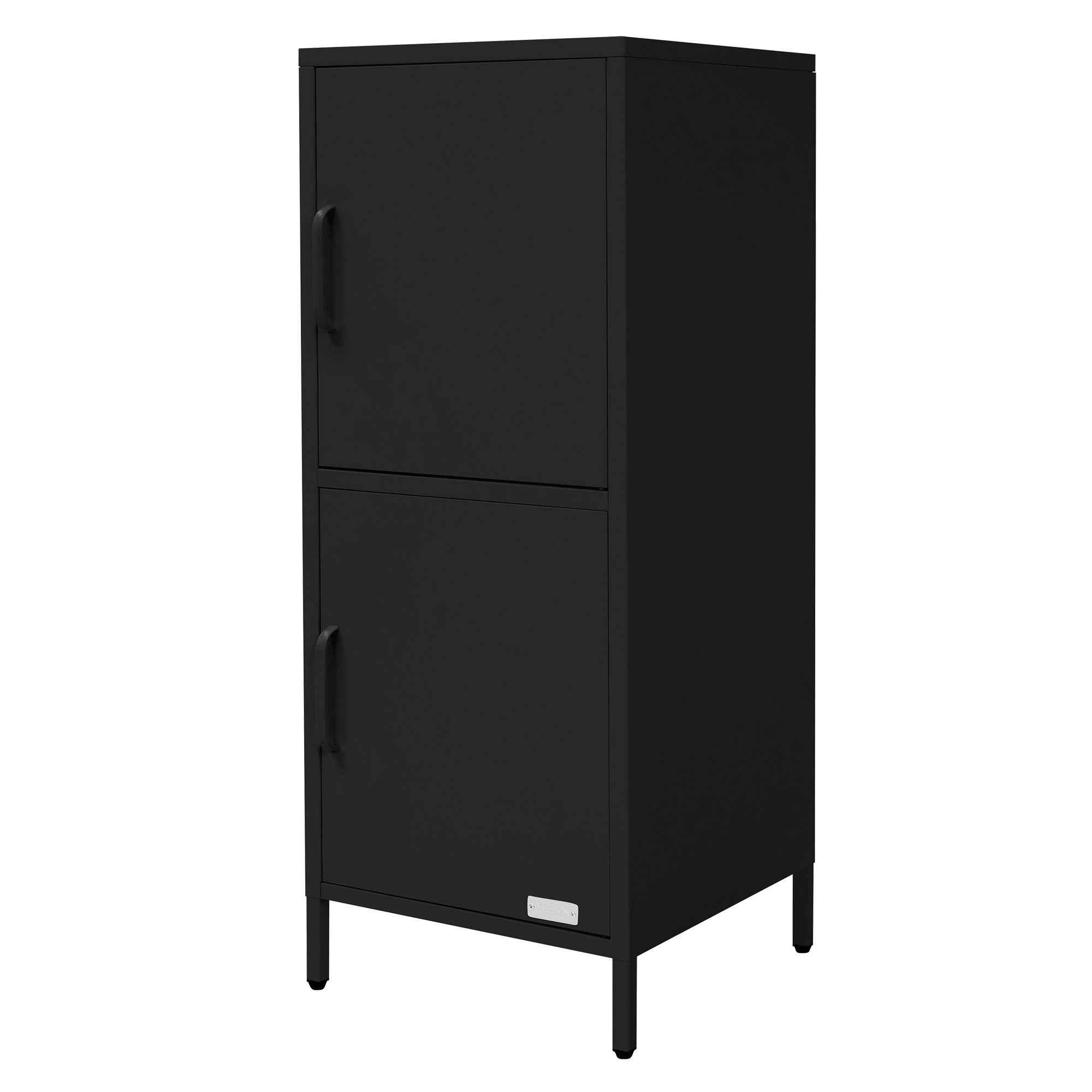 ECD Germany ML-Design armoire métal 2 portes 40x101,5x40 cm