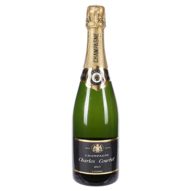Charles Courbet champagne brut 12,5% bouteille fête