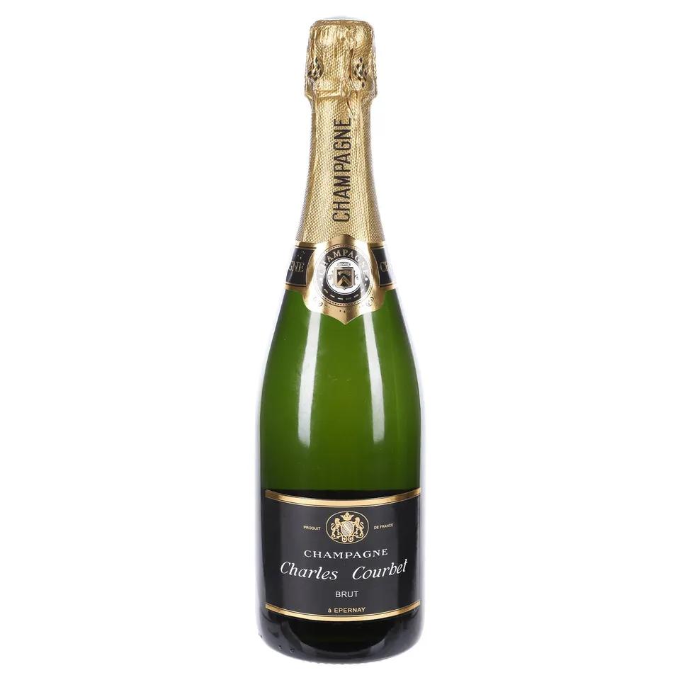 Charles Courbet champagne brut 12,5% bouteille fête