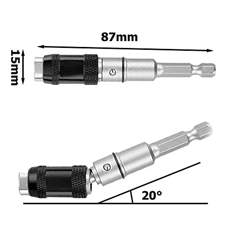 Shop-Story Drillpro porte-embout magnétique 20° noir