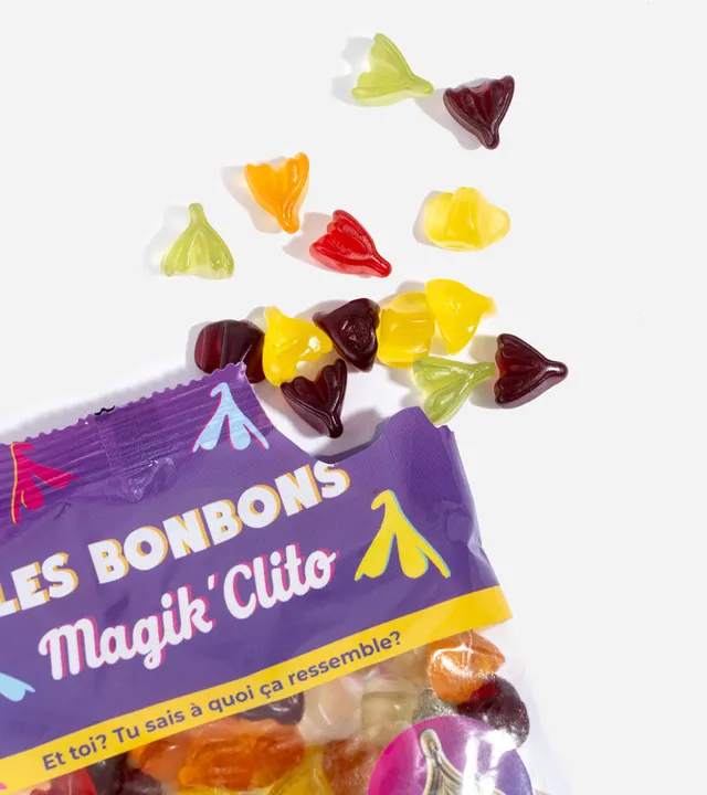 Bonbons Clitoris friandises sucrées coquines