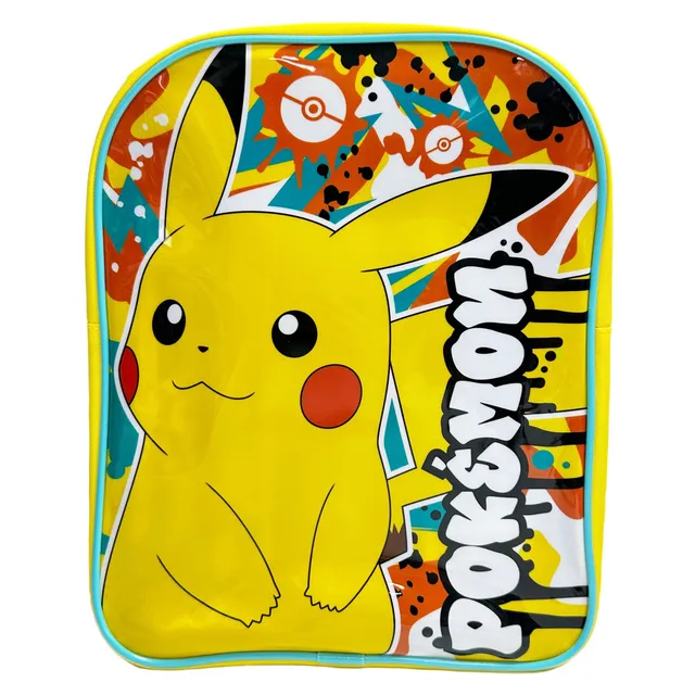 Pokémon Pikachu sac à dos enfant sac école jaune