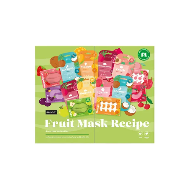 Sence coffret 14 masques visage soin beauté hydratant