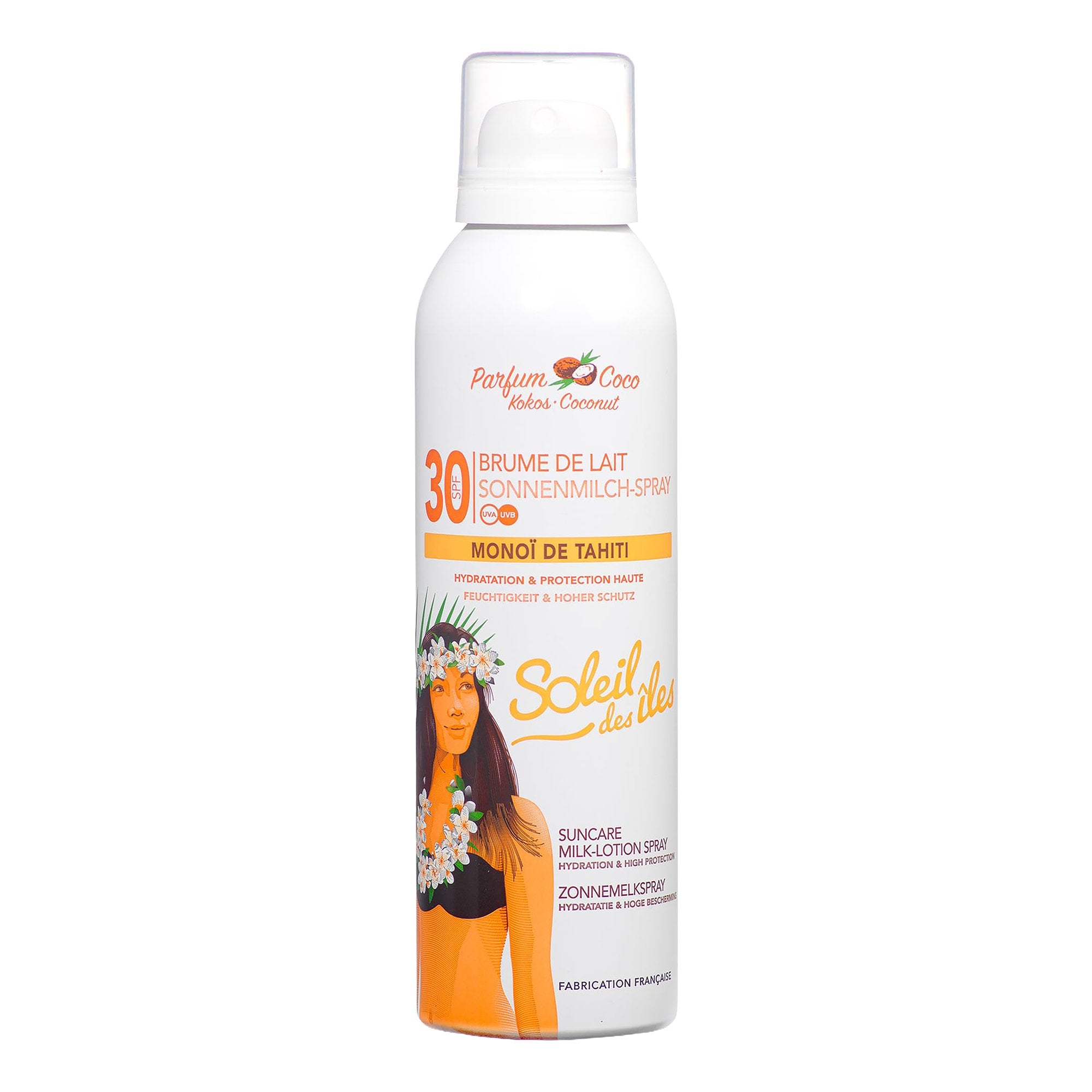 Monoï de Tahiti Brume de Lait Solaire SPF 30