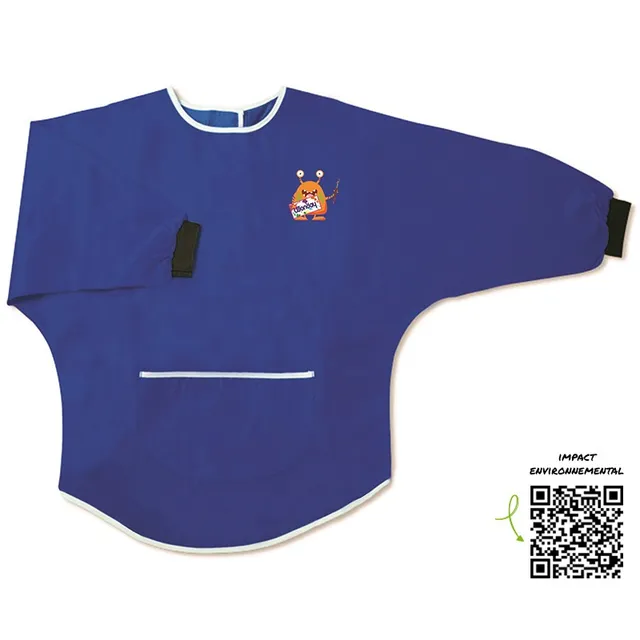 Safe Tool Tablier enfant 6-8 ans bleu avec poche