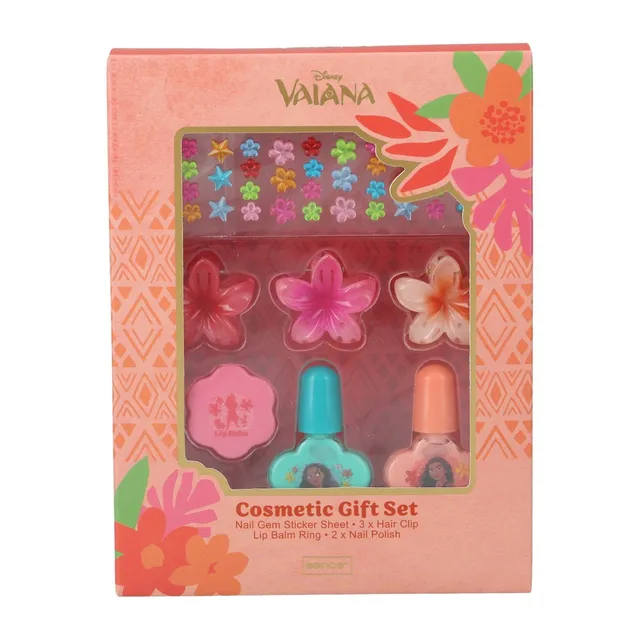 Disney Vaiana coffret beauté enfant 7 pièces vernis pinces