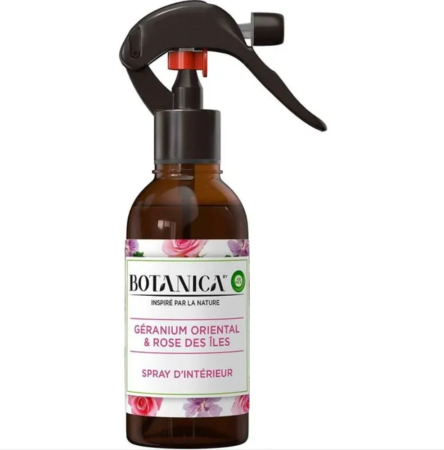 Stokomani Maison spray désodorisant géranium et rose floral