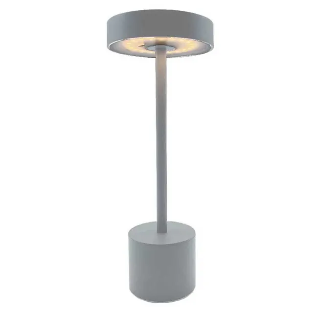 Red Deco Roby Grey lampe table sans fil gris H30cm