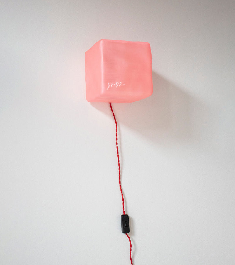 L'avant gardiste Déco lumineuse lampe Ice Cube cube