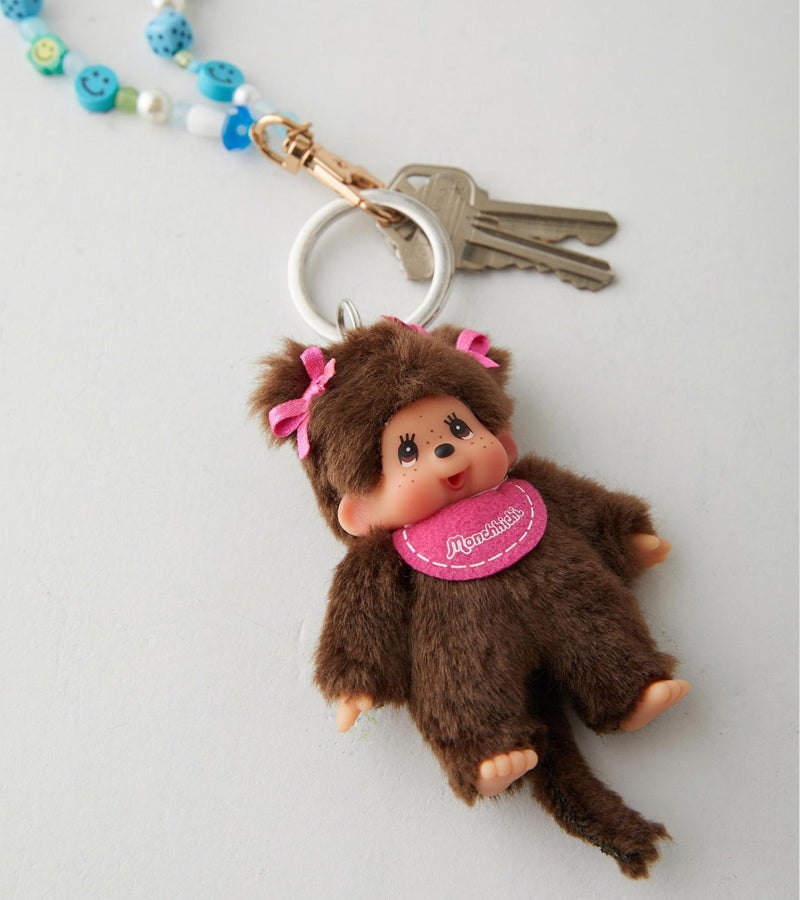 Monchhichi Kiki classique porte-clés peluche surprise