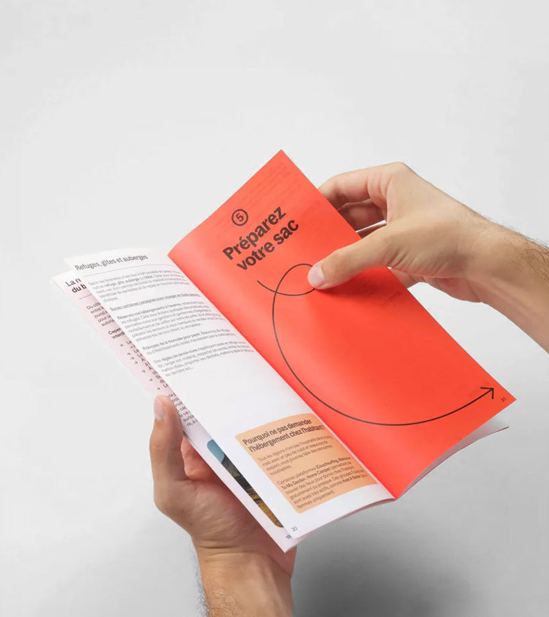 L'avant gardiste Livres Recto Verso France carte rando